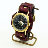 手創り時計「赤龍」 真紅