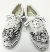 手描きスニーカー「墨龍」