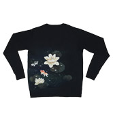 レディースカーディガン「蓮金魚」