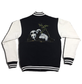 手描き和柄スタジャン「熊猫」