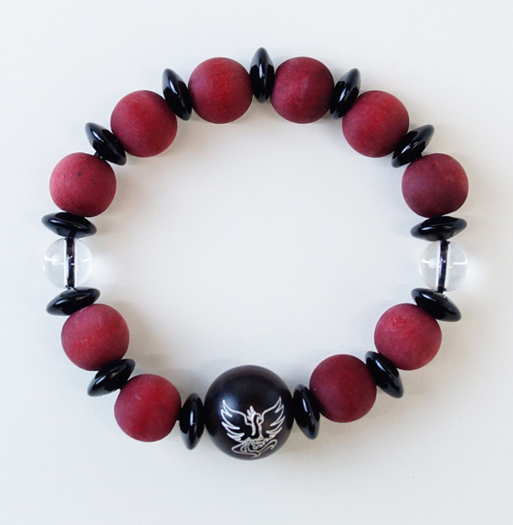 腕輪念珠「朱雀」