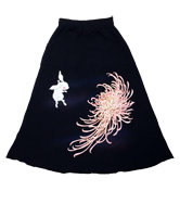 マキシスカート「兎乱菊」