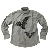 長袖シャツ「蝙蝠」