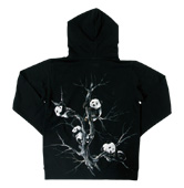 長袖ライトパーカー「木登り熊猫」