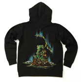 長袖パーカー「雨蛙」