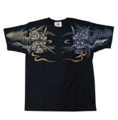 半袖Tシャツ「阿吽の双龍」