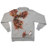 和柄ジップジャケット「火消し親父」