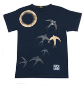 手描きTシャツ「燕」