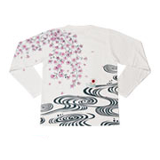 長袖Tシャツ「親父と京櫻」