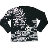 長袖Tシャツ「親父と京櫻」