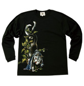 長袖Tシャツ「猫又」