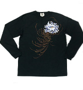 長袖Tシャツ「一輪菊」