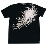 手染めTシャツ「乱菊」