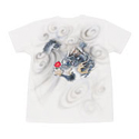 半袖Tシャツ「華喰白龍」