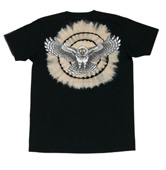 絞り染Tシャツ「福来朗」