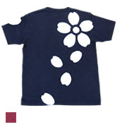 絞り染Tシャツ「櫻」