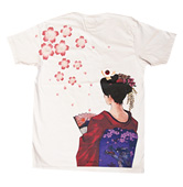 半袖Tシャツ「親父と京舞妓」