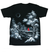 半袖Tシャツ「月夜兎」