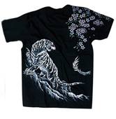 半袖Tシャツ「阿吽の龍虎」/ 虎