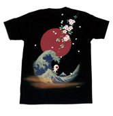 半袖Tシャツ「波乗親父」