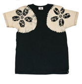 絞り染Tシャツ「櫻刺青染め」