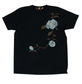 手染Tシャツ「椿」