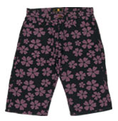 刺し子ハーフパンツ「桃櫻」