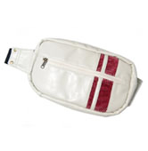 ボディーバッグ「京鹿の子絞り」/生成