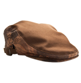 ハンチング「柿渋色」