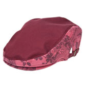 ハンチング「紅花色」