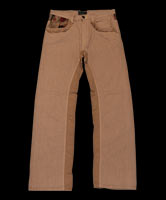 プレミアムカラーパンツ「本柿渋染」