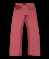 プレミアムカラーパンツ「茜染」