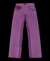 プレミアムカラーパンツ「紫根染」