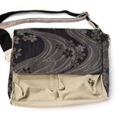 ショルダーバッグ「流水櫻／生成」