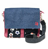 ちきりや×禅ショルダーバッグ「時流／赤」