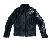 手描レザージャケット「隻眼龍」