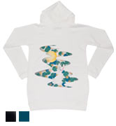 ロングパーカ「雪兎」