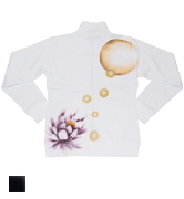 ジップジャケット「月下美人」