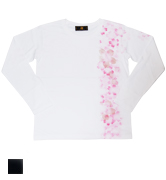 長袖Tシャツ「ぼかし櫻」