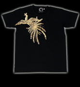 プレミアム半袖Ｔシャツ「本金箔鳳凰」
