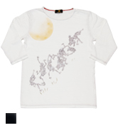 七分袖Tシャツ「京髑髏」