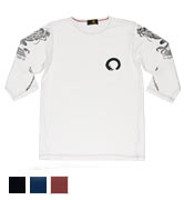 ruelle別注七分袖Tシャツ「双龍」