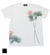手染めTシャツ「蓮」